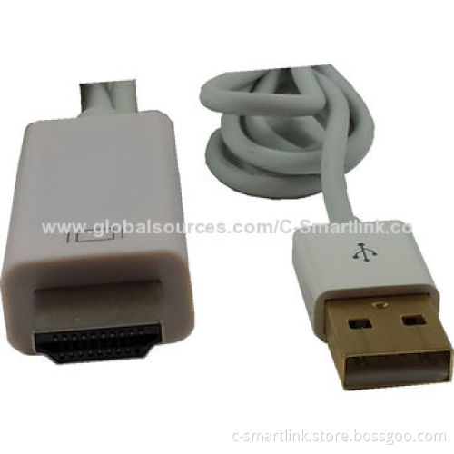 iPad to HDMI Male 1.8m + USB1m, 1.8m Male + USB Cable for iPhone 4 and 4S, iPad 2, iPad, Charging